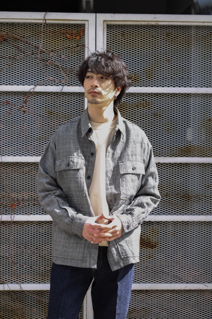 KAPTAIN SUNSHINE[キャプテンサンシャイン] Safari Shirt Jacket