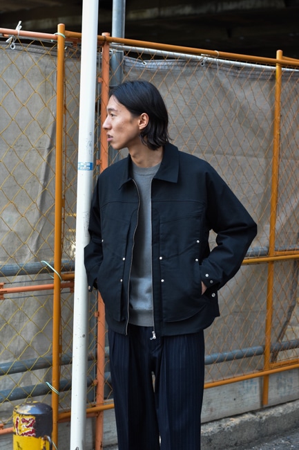 J.L-A.L/ジェイラル Dais Jacket [Shungite Black] 20241202