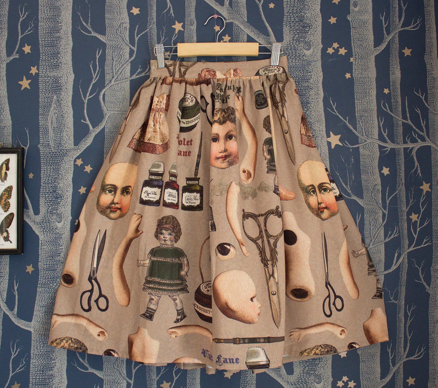 Violet Fane ~ The Puppet Maker Skirt by Indie Brand