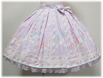 Sugary Carnival Skirt by Angelic Pretty