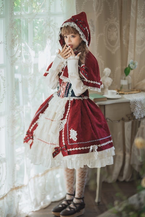 Little Red Riding Hood in the Fairytale Land Set by Baby, the