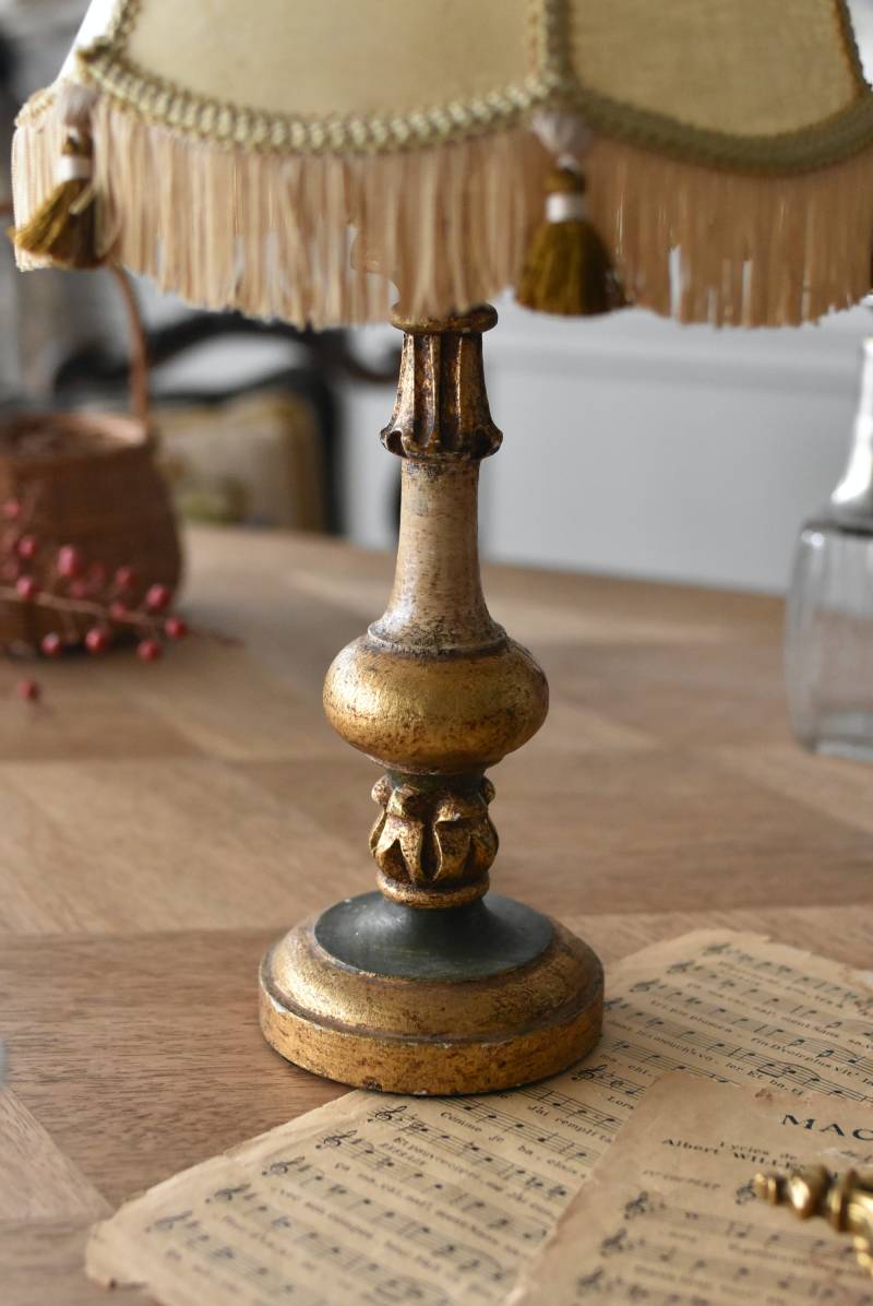 テーブルランプ.25 イタリアアンティーク照明 インテリアランプ 間接照明
