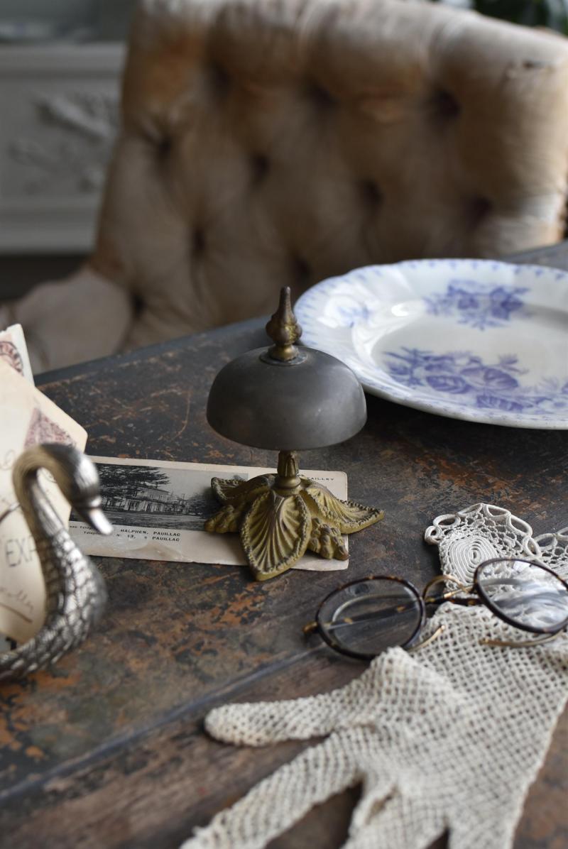 アンティークベル.10 フランスアンティーク雑貨 呼び鈴 オブジェ ミディ