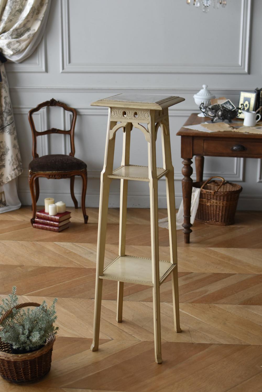 フランスアンティーク家具 アンティーク花台.8 コラム ディスプレイ台