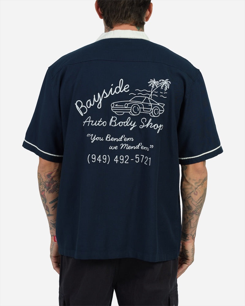 Souvenir Woven Navy – Lost Enterprises