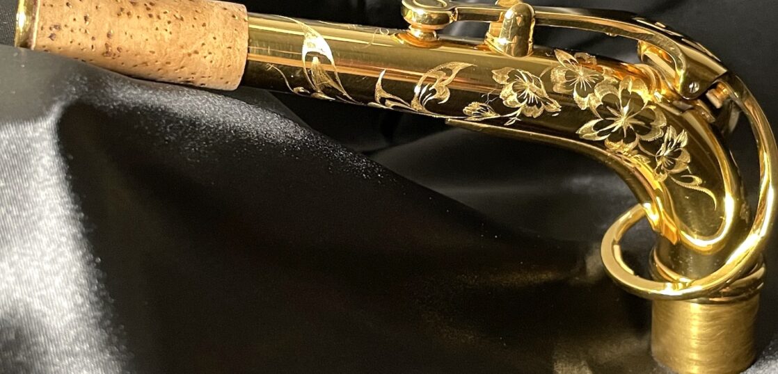 アルトサックスのネックにも桜が満開！ | LOVE & HAPPINESS 森脇康晴_