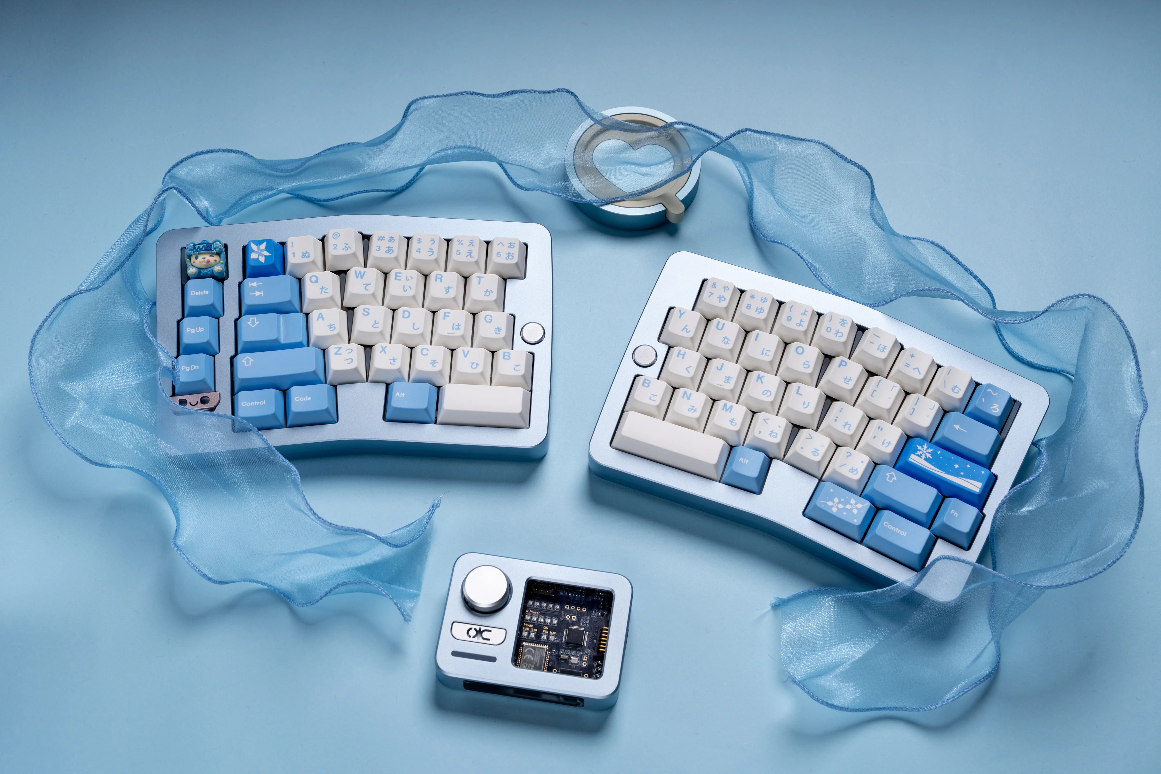 QK Alice Duo - Ergonomic Alice Mechanical Keyboard Split Alice