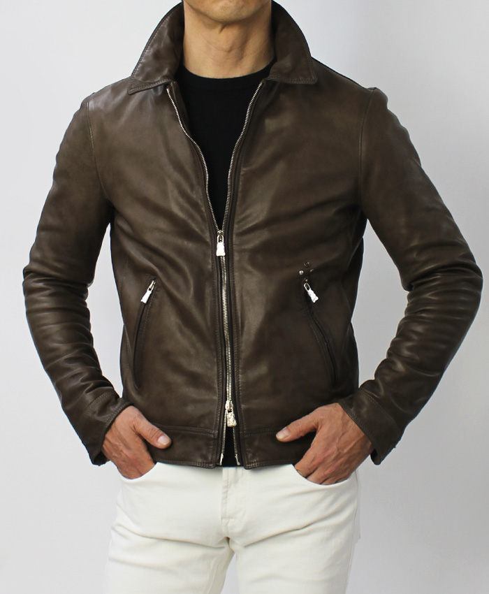 程よく艶めくオトコらしさはレザーでね / Delan（デラン / ディラン