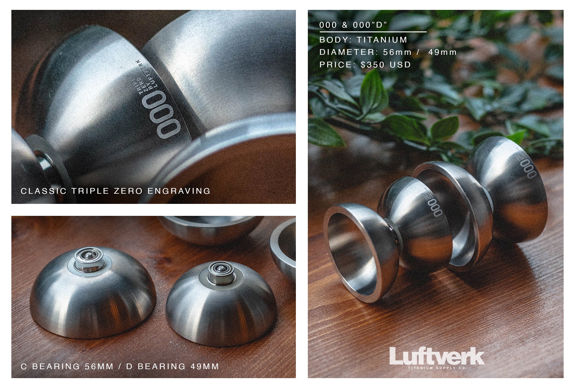 TRIPLE ZERO Titanium - LUFTVERK