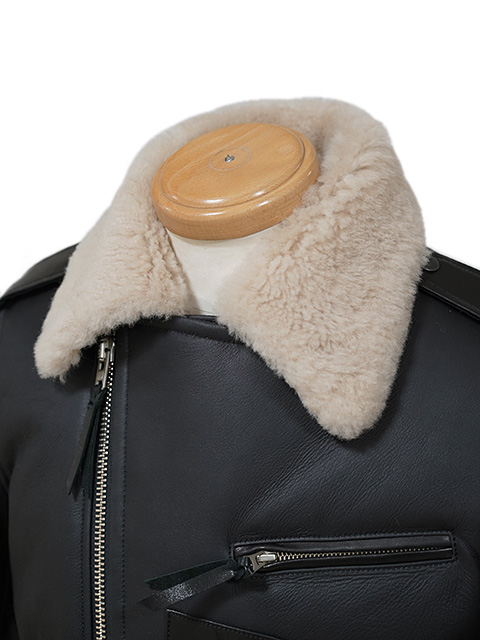 Y'2 LEATHER（ワイツーレザー） 】 Sheep Mouton D-Poket Double