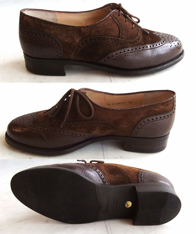 TANINO CRISCI タニノクリスチー 茶 35サイズ／22.5cm MADE IN Italy