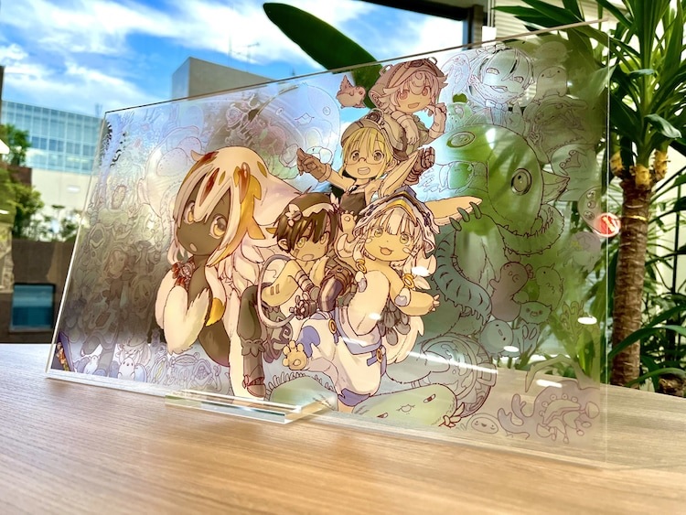 メイドインアビス 烈日の黄金郷』最終回エンドカードをアクリルパネル
