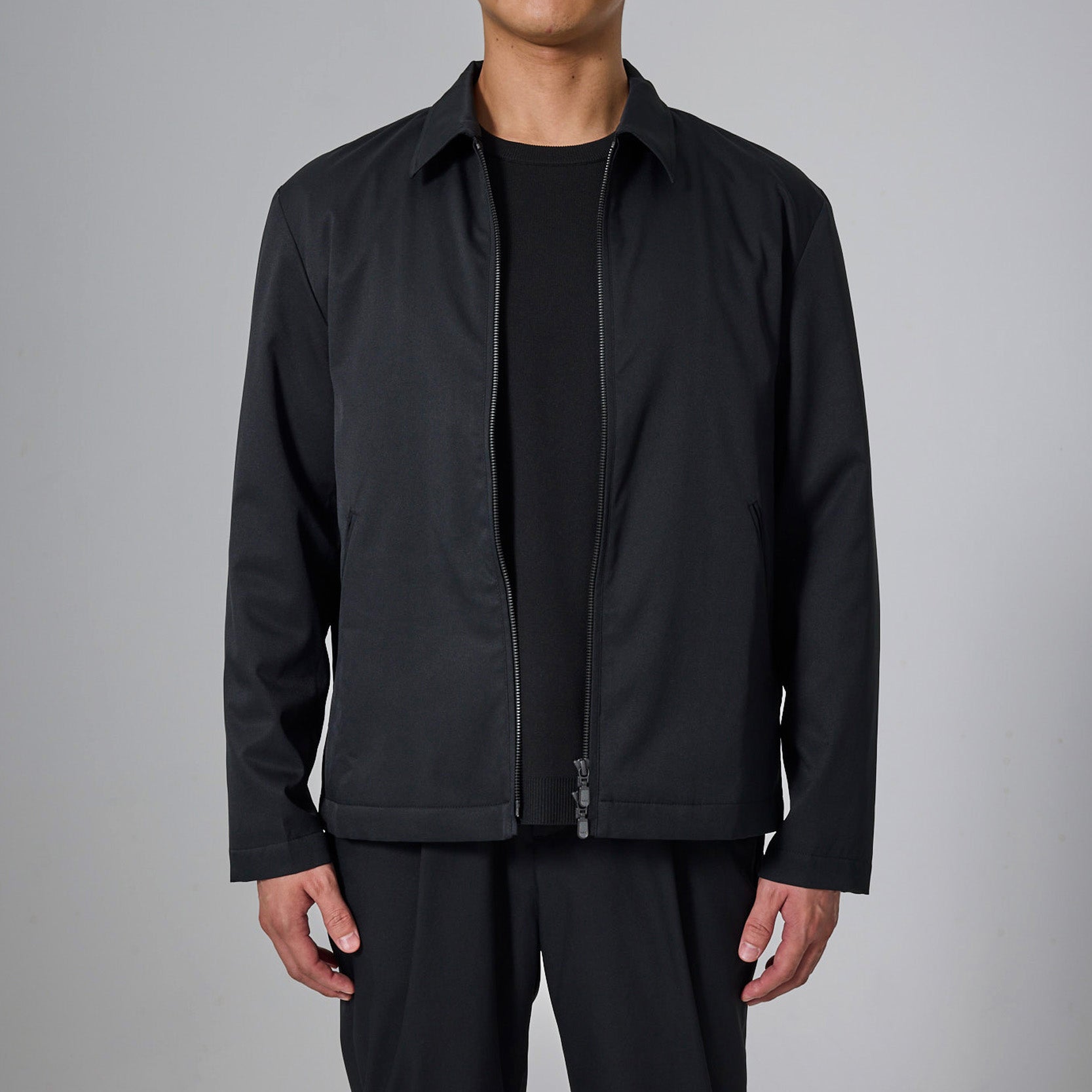 ultimex × polartec] washable zip half coat – Macqlo