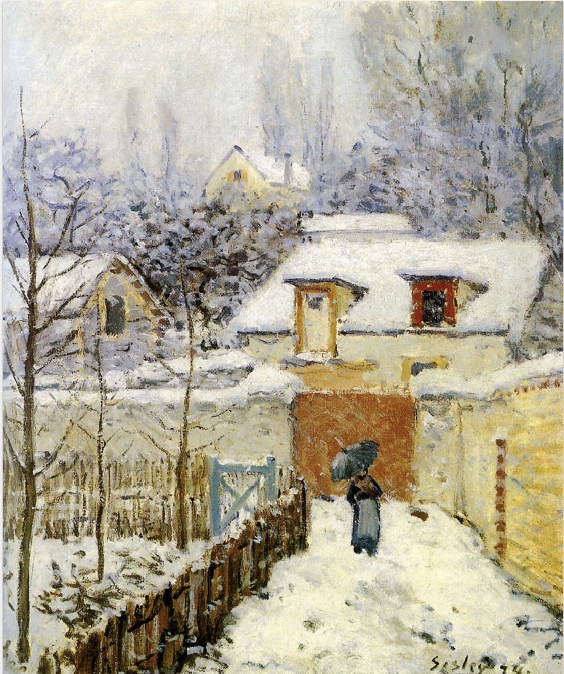 旅するミュシャ#9 シスレーの雪景色｜旅するミュシャ｜Blog｜madame