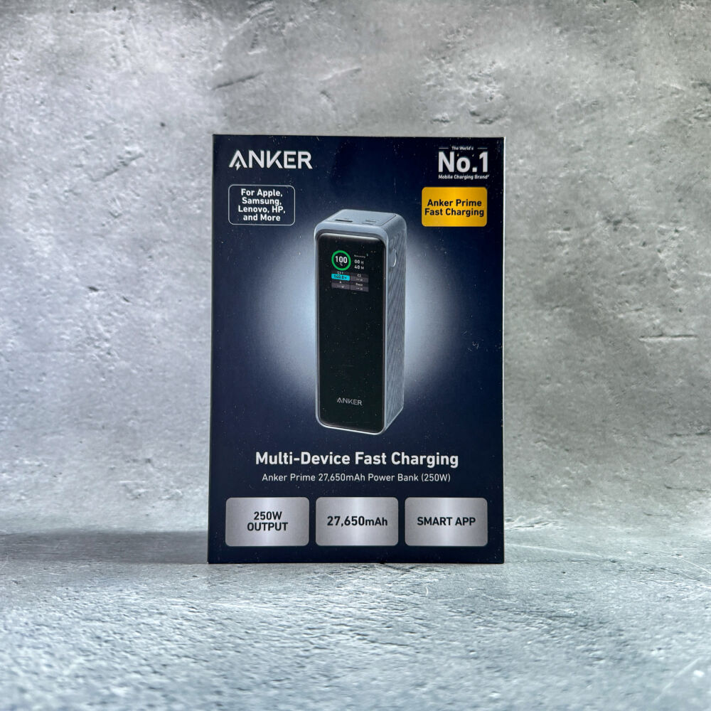 Anker Prime Power Bank (27650mAh, 250W)をレビュー！アプリ連携