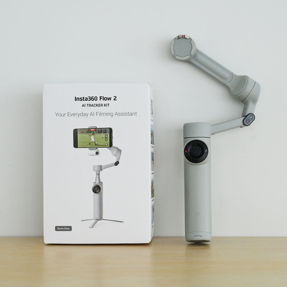 Insta360 Flow 2をレビュー！iPhoneユーザーにおすすめの動画制作に大