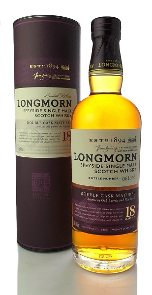 LONGMORN 18年 ダブルカスク スコッチウイスキー700㍉終売品 LONGMORN