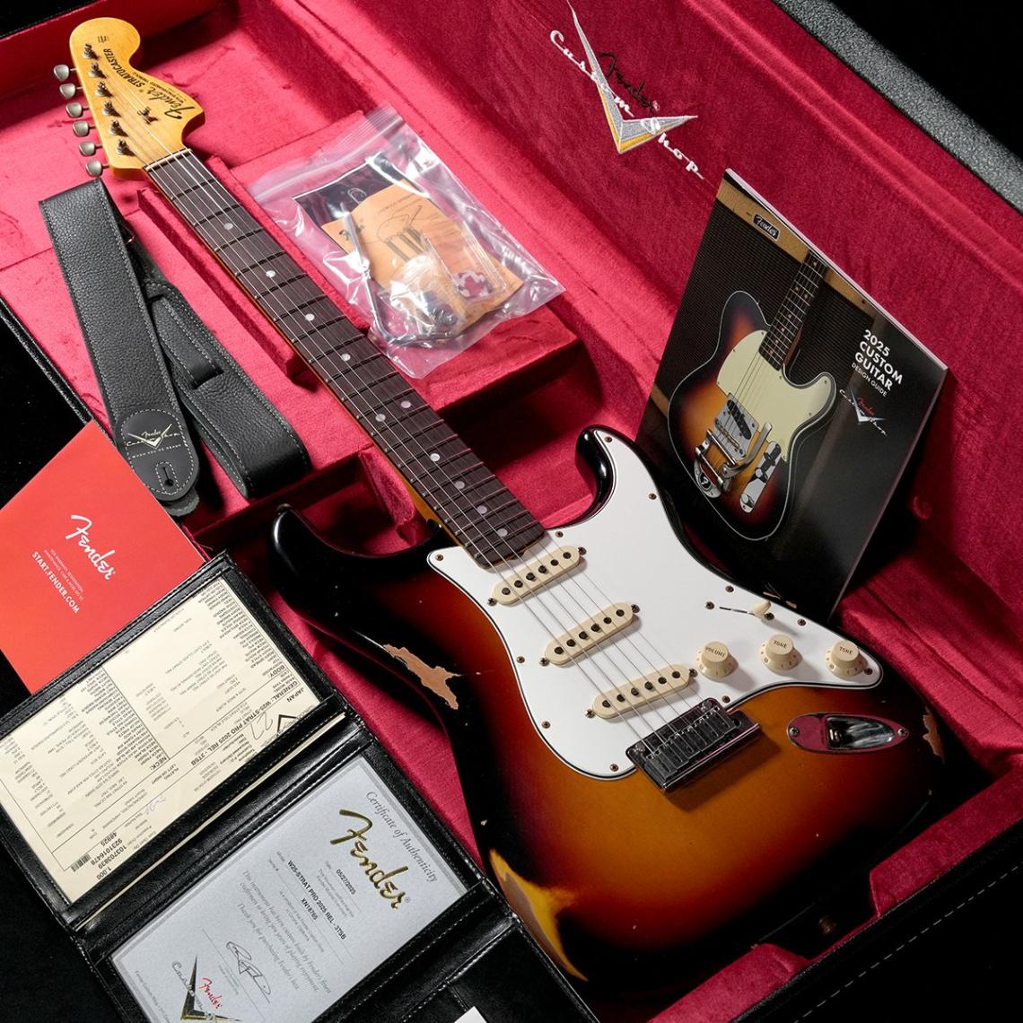 Fender Custom Shop / Stratocaster Pro 2025 Relic 3 Color Sunburst