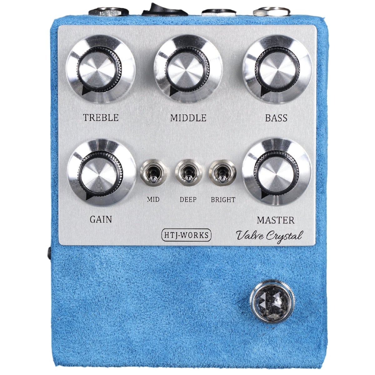 HTJ-WORKS / Valve Crystal Silver Top 12AX7 Tube Preamp Dark Blue
