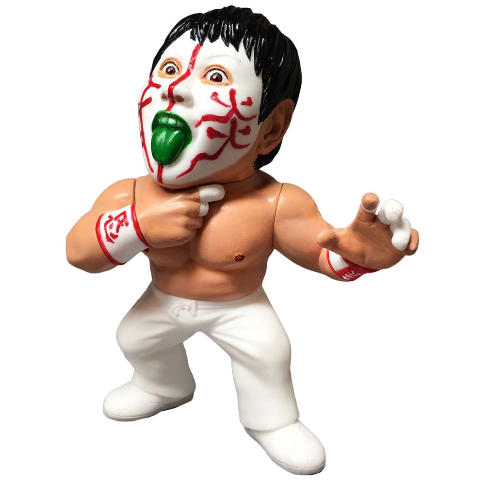 16dソフビコレクション016 グレート・ムタ [90年代 白ペイント