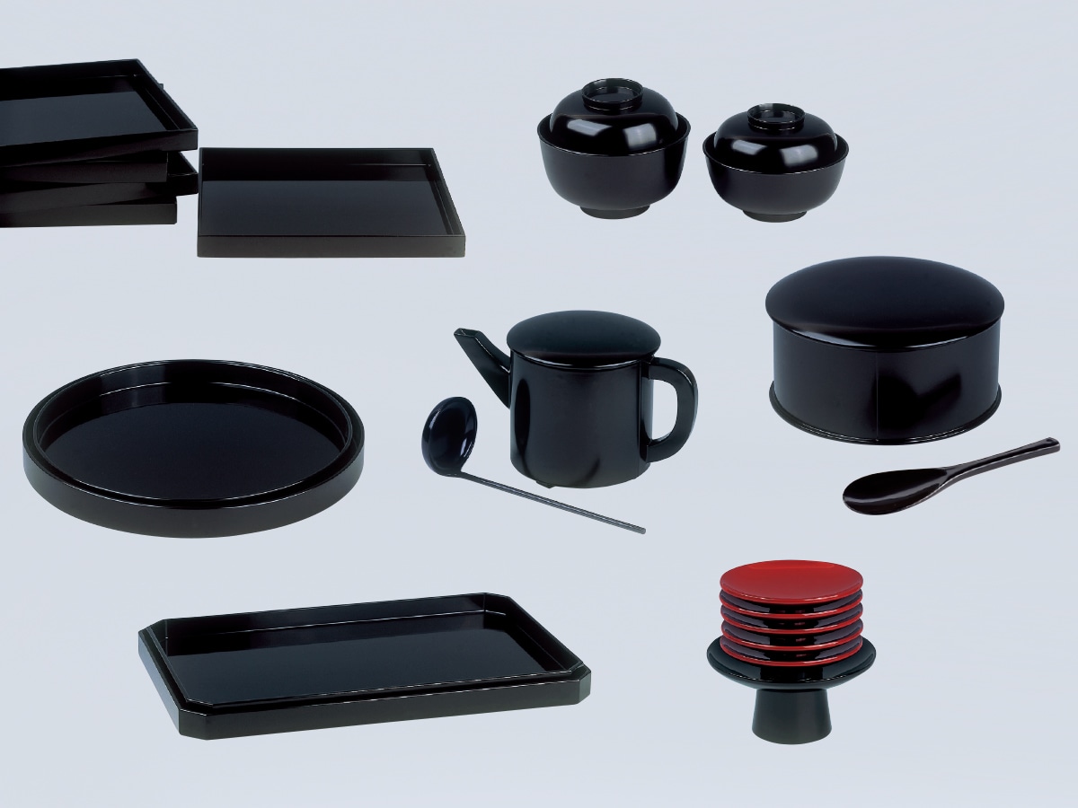 懐石膳5客&飯器&給仕盆2個&脇取盆2個 懐石膳5客&飯器&給仕盆2個&脇