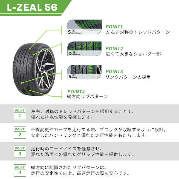 激安 ◇225/50R18 99W 2025年製造 GRENLANDER L-ZEAL56 グリンランダー