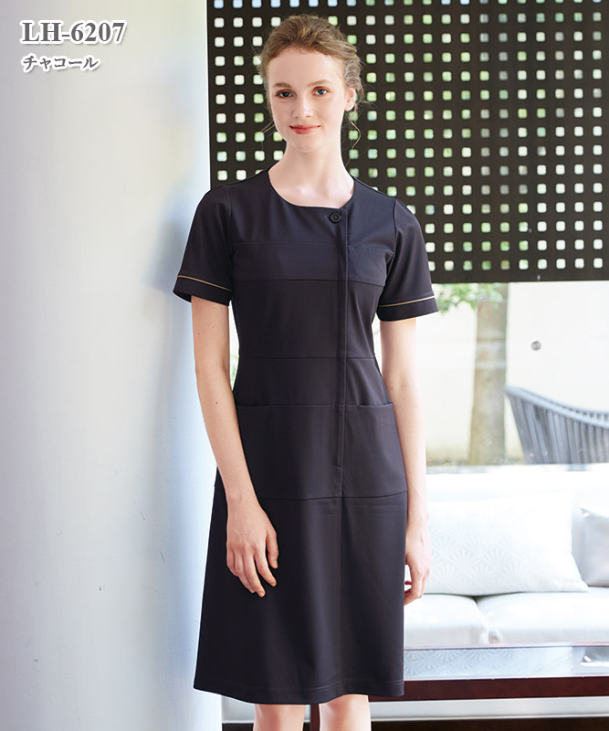 ワンピース半袖[ナガイレーベン製品] LH-6207｜THS-白衣通販・販売