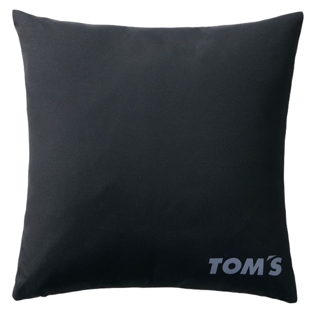 トムスロゴクッション(黒・グレー)