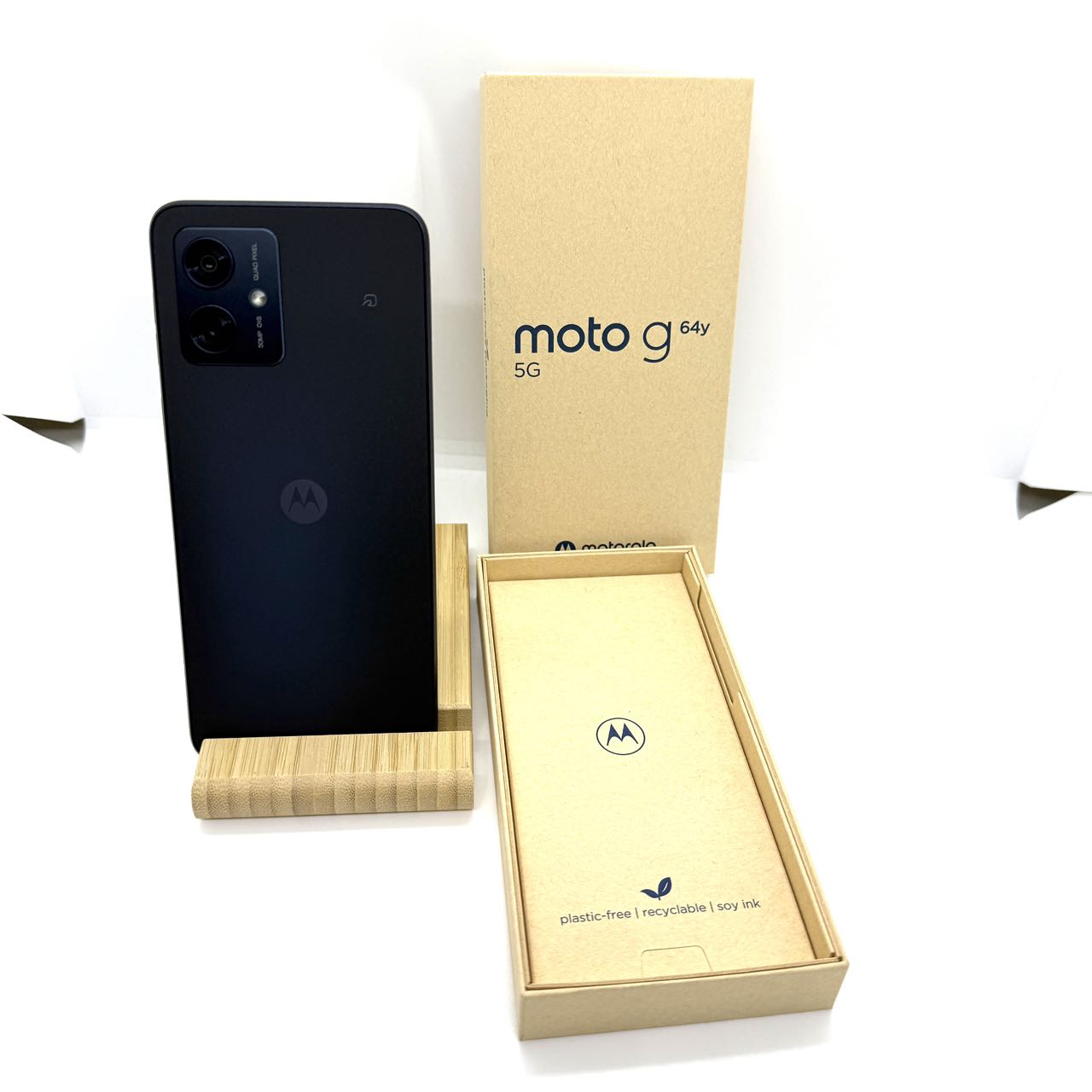 新品」SIMフリー moto g64y 5G A401MO [スペースブラック] 4GB/128GB