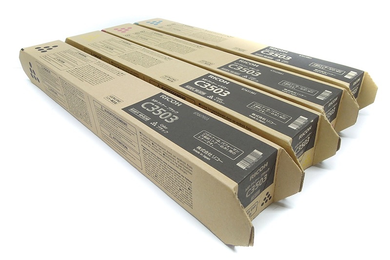 リコー RICOH MP Pトナー C3503 4色セット（K、M、C、Y 各1本） 純正品