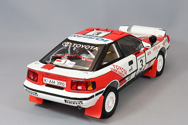 京商 1/18 トヨタ セリカ GT-FOUR (ST165) 1990 サファリ ラリー