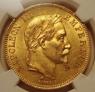 ペルー1ソル銀貨1894年、MS65準最高鑑定 | アンティーク・コイン