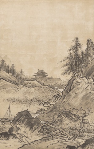 軸装 秋冬山水図 | 名品複製 | 東京国立博物館ミュージアムショップ