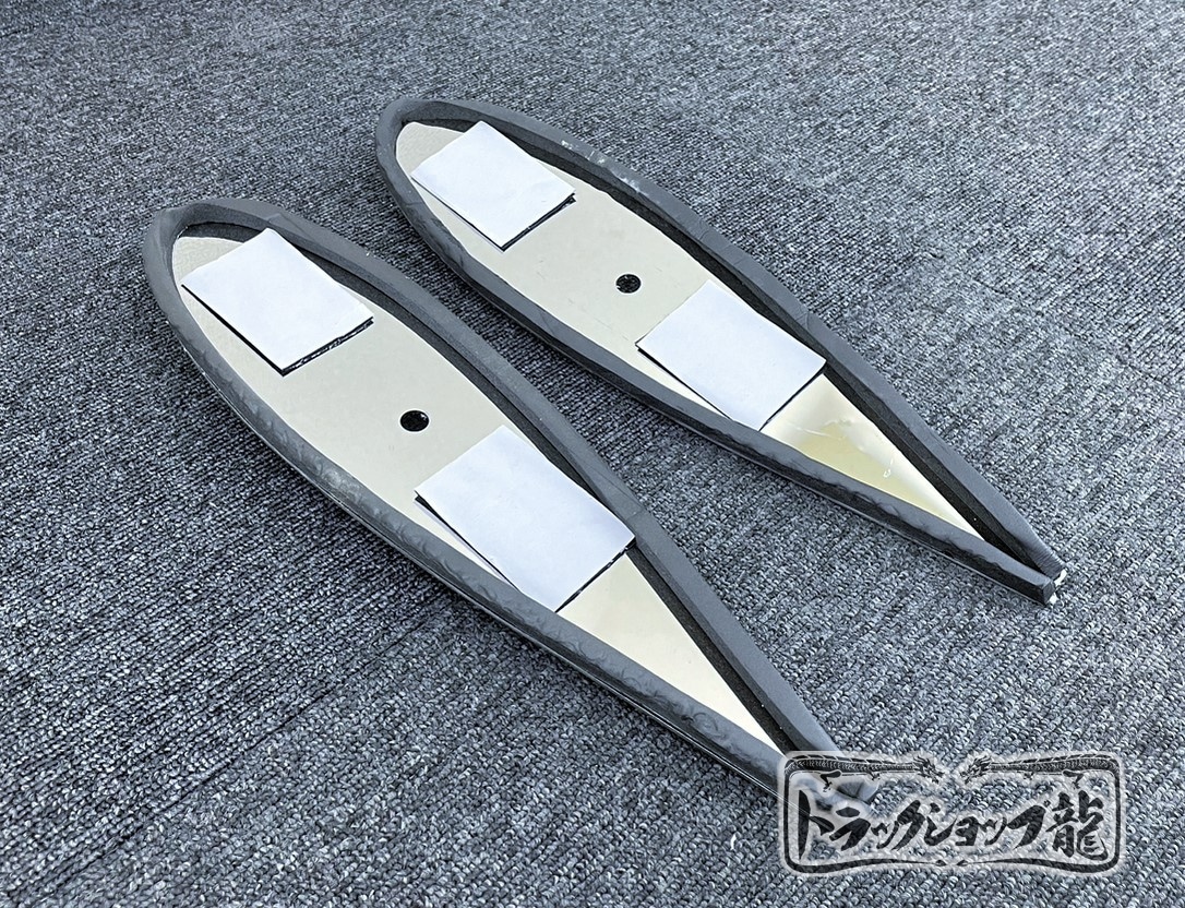 ステンレス ナマズマーカー 取付ステー 左右セット 日野 レンジャー