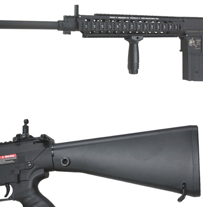 S&T/AVENGER KAC SR-25 スポーツライン G2電動ガン BK（電子トリガー