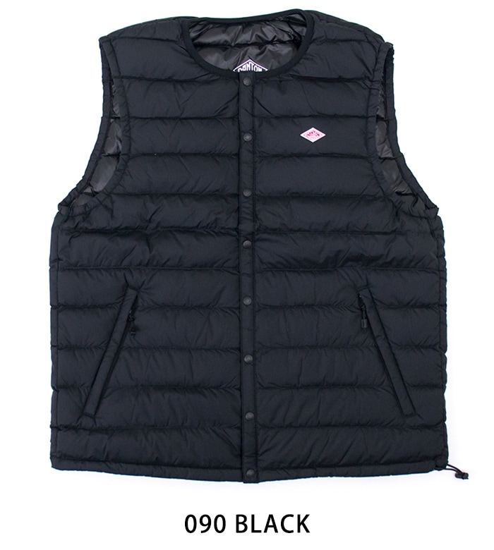 DANTON ダントン メンズ クルーネック インナーダウンベスト［DT