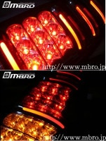 ジムニー JB23 サンダーLEDテールランプ スズキ レッドスモーク 「MBRO