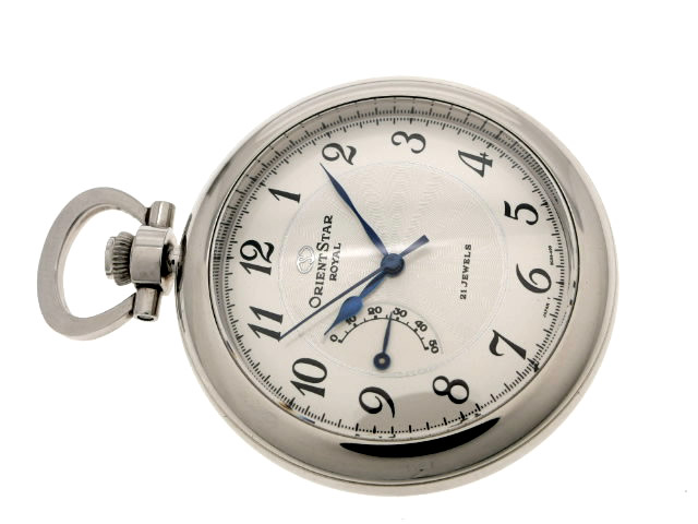 オリエントスター ロイヤル 懐中時計 WZ0041EG 手巻 USED