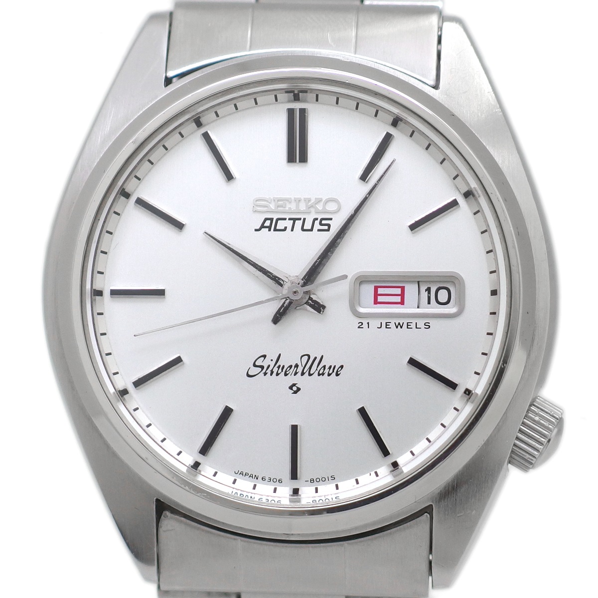 セイコー アクタス シルバーウェーブ 6306-8000 自動巻 OH済 昭和52年