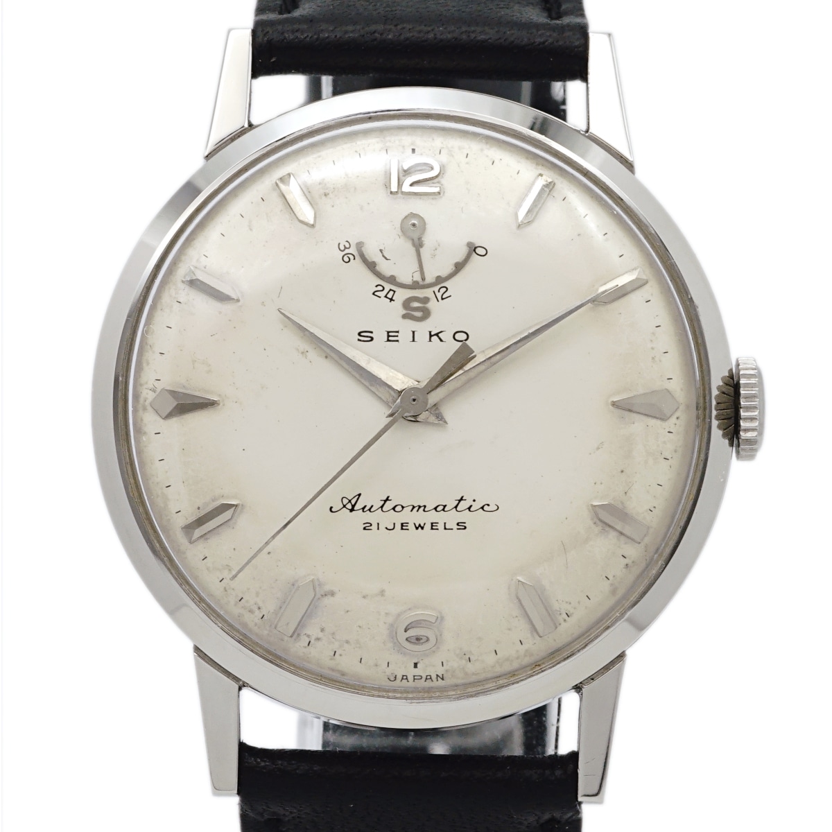 セイコー インジケーター Ref.14043 Sマーク 21石 自動巻 OH済 昭和33