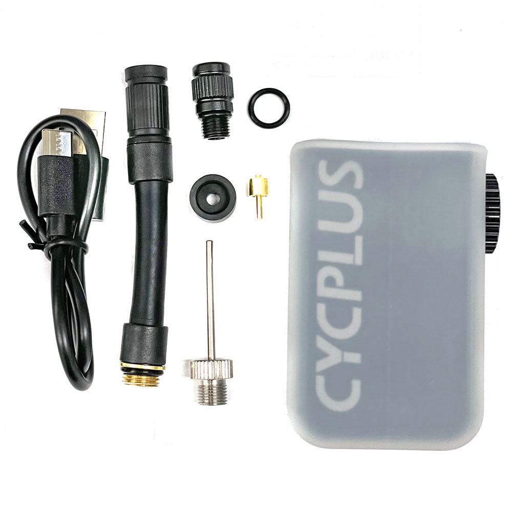 CYCPLUS TINYPUMP CUBE AS2PRO ブラック 空気圧計付き MAX120Psi 電動