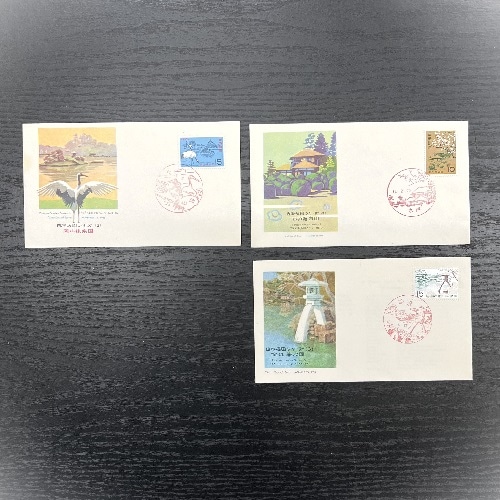 名園シリーズ 全3種 初日カバー セット | 初日カバー（FDC）,FDC