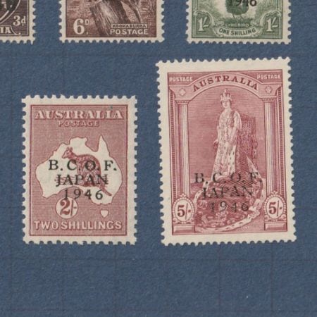 □現品画像□ イギリス連邦占領軍切手 美品 | その他（見本字