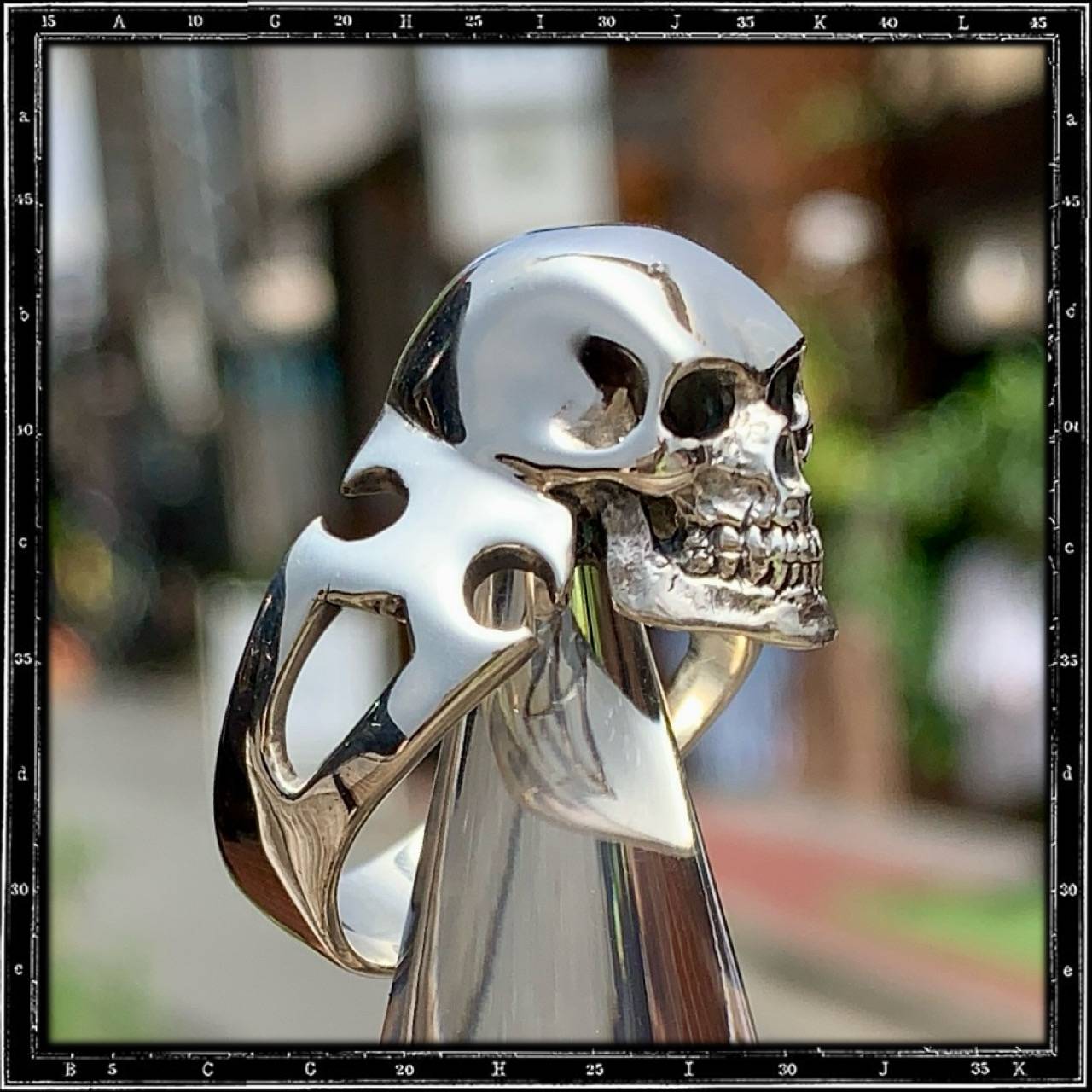 CUTAWAY SKULL RING | クレイジーピッグ公式オンラインストア リング