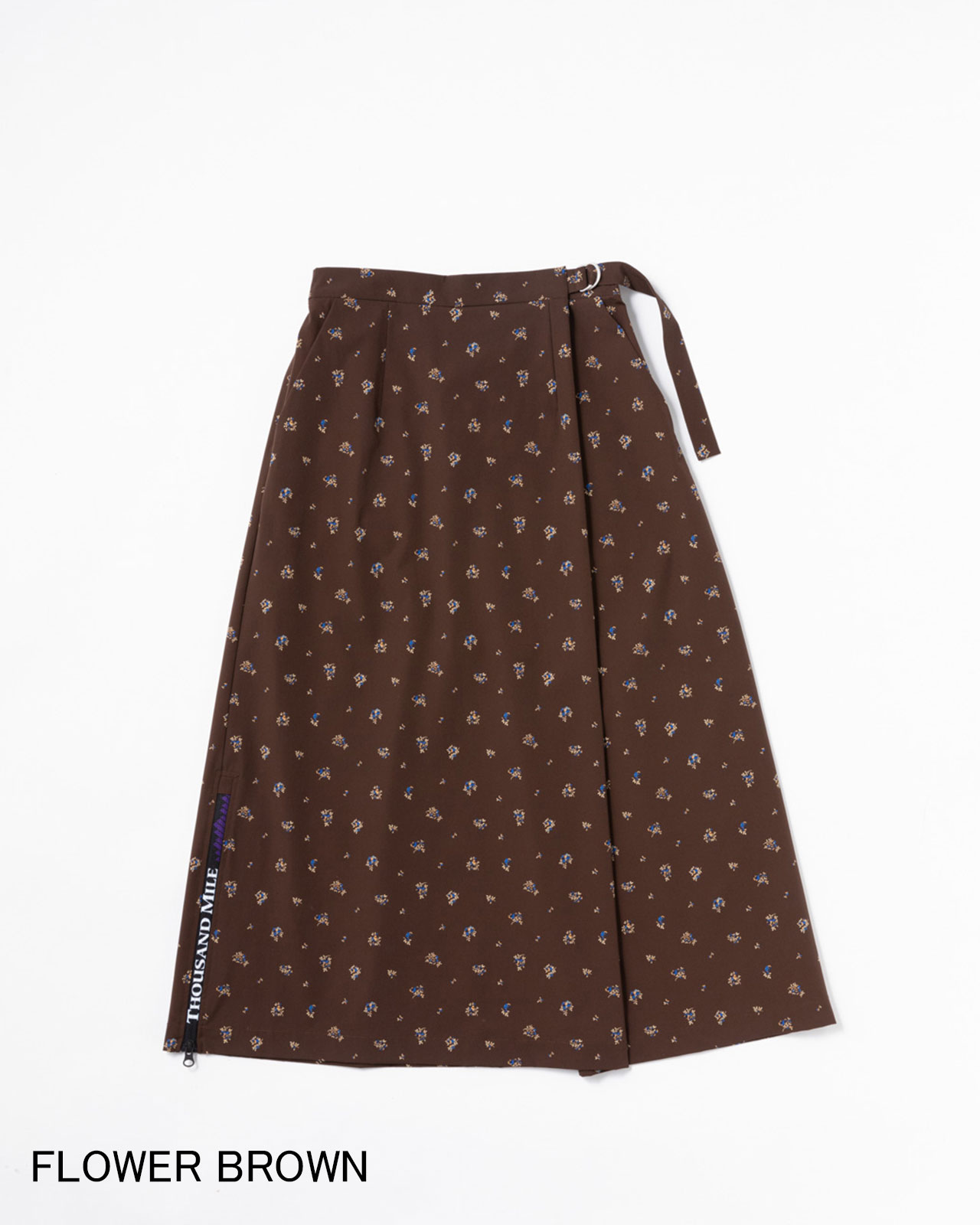 L's]WRAPPED SKIRT NY/PU PRINT/ラップスカート プリント | ブランド