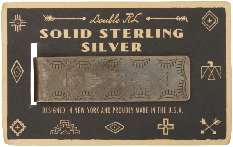 ダブルアールエル) RRL アメリカ製 スターリング シルバー マネー