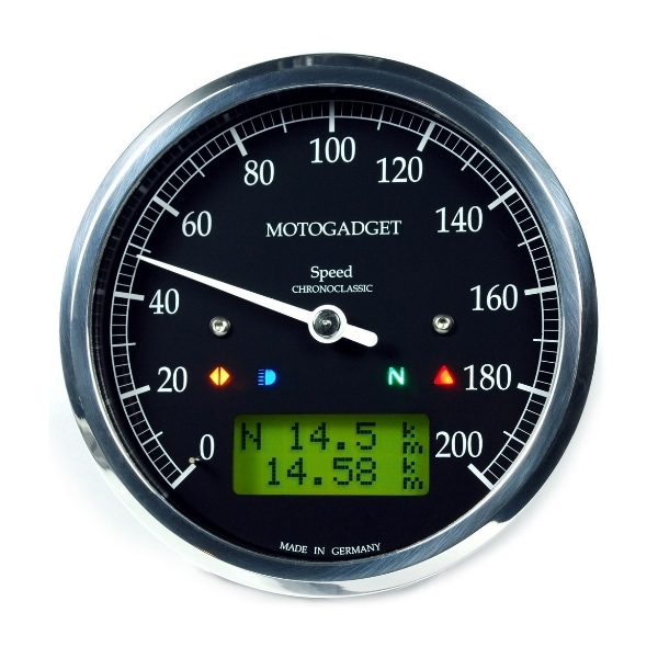 モトスコープ クロノクラシック スピードフェイス メーター | 全商品