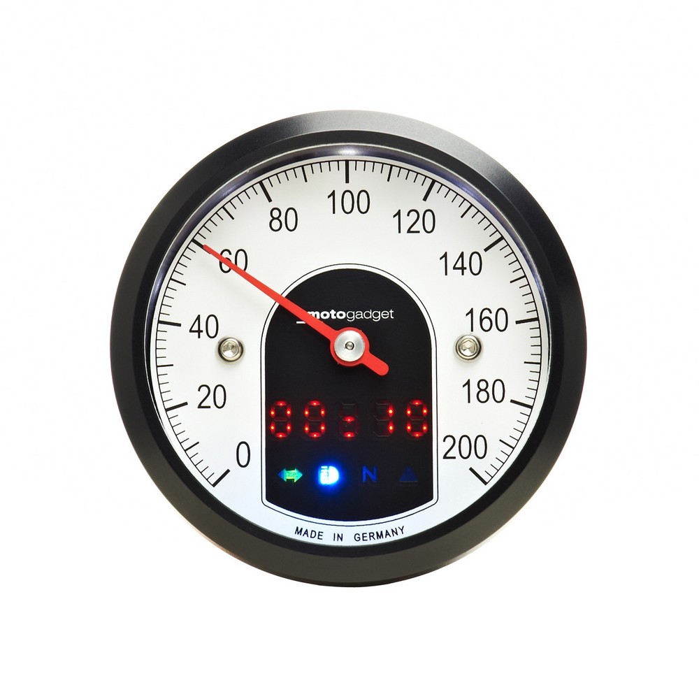 モトスコープ ティニー ブラック スピードメーター | 全商品 | ジー