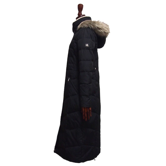 ラルフローレン ローレン レディース ボア＆ファー ロング ダウン