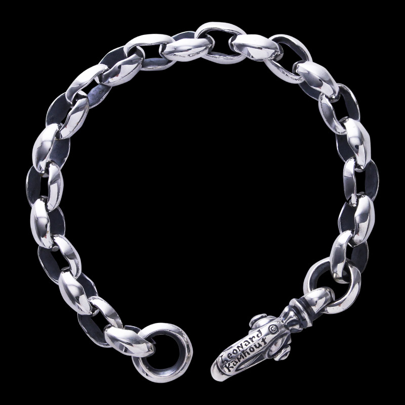 シルク リンク (S) ブレスレット (プレーン サークル) (レナード